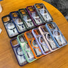 Magnetic Shockproof Phone Case with Stand & Glass Lens Protection – For iPhone 16/ 15/14/13/12/11 Pro Max Plus