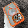 Magnetic Shockproof Phone Case with Stand & Glass Lens Protection – For iPhone 16/ 15/14/13/12/11 Pro Max Plus
