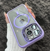Magnetic Shockproof Phone Case with Stand & Glass Lens Protection – For iPhone 16/ 15/14/13/12/11 Pro Max Plus