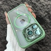 Magnetic Shockproof Phone Case with Stand & Glass Lens Protection – For iPhone 16/ 15/14/13/12/11 Pro Max Plus