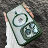 Magnetic Shockproof Phone Case with Stand & Glass Lens Protection – For iPhone 16/ 15/14/13/12/11 Pro Max Plus