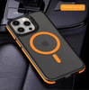Magnetic Matte Translucent Shockproof Case – Compatible with MagSafe for iPhone 15/14/13/12/11 Pro Max Plus