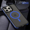 Magnetic Matte Translucent Shockproof Case – Compatible with MagSafe for iPhone 15/14/13/12/11 Pro Max Plus
