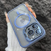 Magnetic Shockproof Phone Case with Stand & Glass Lens Protection – For iPhone 16/ 15/14/13/12/11 Pro Max Plus