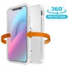 For iPhone 11 / 11 Pro /11 Pro Max Case Clear 360 Full Protection Shockproof Heavy Duty Cover Shock Absorbing, Camera Protection, Anti-scratches, Ultra thin, Sensitive touch, Front & back Case