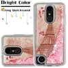 For LG K92 5G /Cricket Grand Case Bling Quicksand Sparkle Liquid Glitter Cover