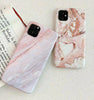 Case For iPhone 11  - Hard TPU Rubber Case Cover Marble Pattern Stone, Model - For iPhone 11 (6.1")