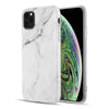 Case For iPhone 11  - Hard TPU Rubber Case Cover Marble Pattern Stone, Model - For iPhone 11 (6.1")