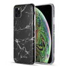 Case For iPhone 11  - Hard TPU Rubber Case Cover Marble Pattern Stone, Model - For iPhone 11 (6.1")