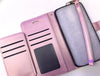 LG K40 / LG X4 / LG Harmony 3 - Leather Multi Card Wallet Case Diary Pouch Cover