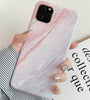 Case For iPhone 11  - Hard TPU Rubber Case Cover Marble Pattern Stone, Model - For iPhone 11 (6.1")