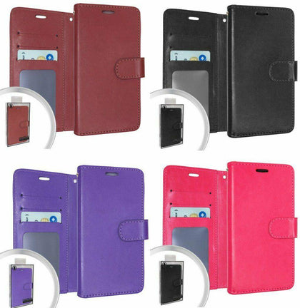 Samsung Galaxy S21 S21+ S21 Ultra 5G Leather Credit Card Wallet Case Diary Pouch - Place Wireless