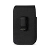 Samsung Galaxy Note20 Ultra -Black Leather Vertical Holster Pouch Belt Clip Case