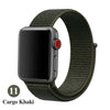 Woven Nylon Band For Apple Watch Sport Loop iWatch Series 4/3/2/1 38/42/40/44mm