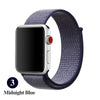 Woven Nylon Band For Apple Watch Sport Loop iWatch Series 4/3/2/1 38/42/40/44mm