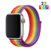 Woven Nylon Band For Apple Watch Sport Loop iWatch Series 4/3/2/1 38/42/40/44mm