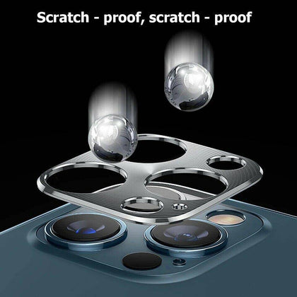 For iPhone 12 11 Pro Max FULL COVER Tempered Glass Camera Lens Screen Protector - Place Wireless