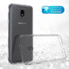 For Samsung Galaxy J7 2018/J7 Crown/J7 Star/Aura/Aero/Top/Refine/Eon Ultra Thin Clear Back Case Anti Shock / Scratch Hard Cover|Fitted Cases| + 1 pcs Tempered Glass Screen Protector