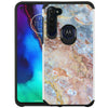 For Motorola Moto G Stylus Case Marble Design Slim Hybrid Dual Layer Phone Cover