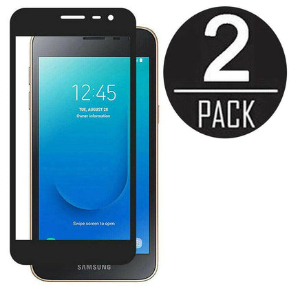 2X Full Coverage Tempered Glass Screen Protector for Samsung Galaxy J2 Dash - Place Wireless