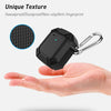 For Apple AirPods 2 Charging Silicone Shockproof Accessories Keychain Case Cover