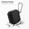 For Apple AirPods 2 Charging Silicone Shockproof Accessories Keychain Case Cover