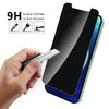 For iPhone 11 12 Pro Max Mini Full Cover Privacy Anti-Spy Glass Screen Protector