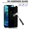 For iPhone 11 12 Pro Max Mini Full Cover Privacy Anti-Spy Glass Screen Protector