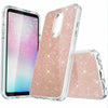 Glitter Case For LG Stylo 4/Plus/4 Rubber Hard Bling Grils Phone Cover