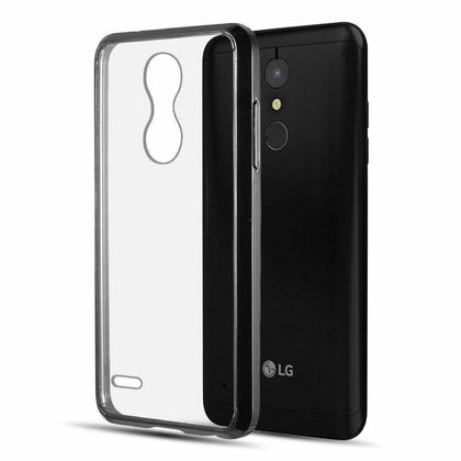 For LG K30, LG Harmony 2, LG Phoenix Plus, LG Premier Pro LTE, LG L413 LG K10/K10+/K10α 2018, LG Xpression Plus TPU Gel GUMMY Protector Hard Skin Case Phone Cover + Screen Guard - Place Wireless