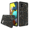 For Samsung Galaxy A51 5G Case,Glitter Shockproof Cover+Tempered Glass Protector