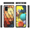 For Samsung Galaxy A51 5G Case,Glitter Shockproof Cover+Tempered Glass Protector