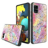 For Samsung Galaxy A51 5G Case,Glitter Shockproof Cover+Tempered Glass Protector