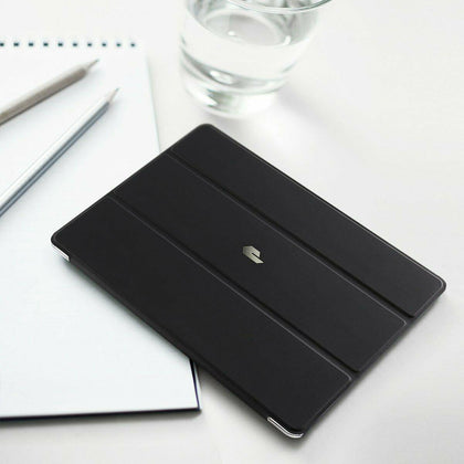 For iPad Air 3 /iPad Pro 10.5 Ultra thin PU Leather Smart Stand Case Cover Black - Place Wireless