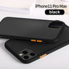 iPhone 11 Pro Max 8 7 XR Ultra-Thin Hybrid Shockproof TPU Bumper Slim Case Cover