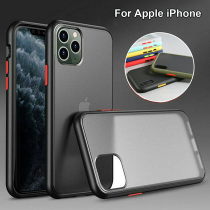 iPhone 11 Pro Max 8 7 XR Ultra-Thin Hybrid Shockproof TPU Bumper Slim Case Cover - Place Wireless