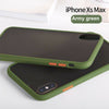 iPhone 11 Pro Max 8 7 XR Ultra-Thin Hybrid Shockproof TPU Bumper Slim Case Cover