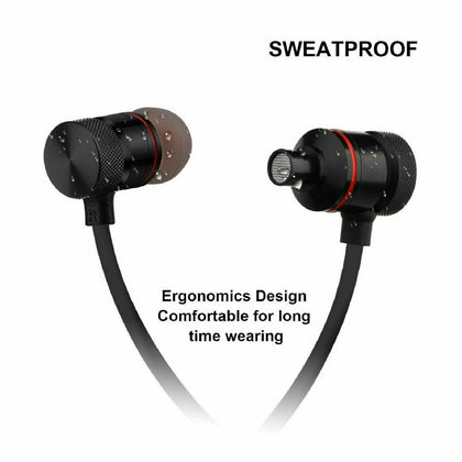 Wireless Bluetooth Sport Gym Headphones Earphones Earbuds Headset with MIC Bass - Place Wireless