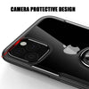 For iPhone 11/ 11 Pro /11 Pro Max Clear Ring Case Shockproof Protective TPU Cover