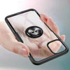 For iPhone 11/ 11 Pro /11 Pro Max Clear Ring Case Shockproof Protective TPU Cover