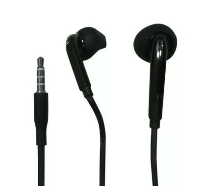 3.5mm Jack Wired Headset Earphone In-Ear Headphone Earbud Mic For Samsung Galaxy - Place Wireless