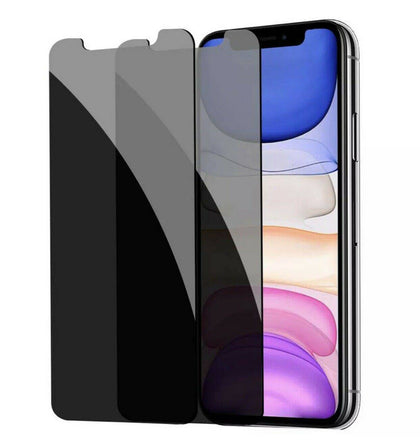 2x Privacy Tempered Glass Anti-Spy Screen Protector For iPhone 11 Pro XS Max XR - Place Wireless