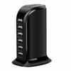 6 Port Charger USB Desktop Wall Fast Charging Station AC Power Adapter US Plug