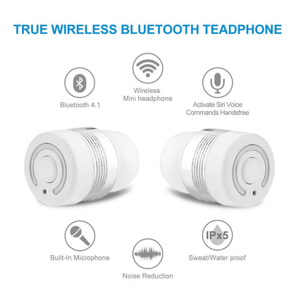 Bluetooth Headset Mini TWS Twins Wireless In-Ear Stereo Earphones Earbuds - Place Wireless