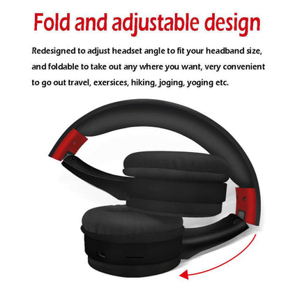 Bluetooth Wireless Headphones Over Ear Headset Noise Cancelling With Microphone - Place Wireless