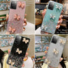 Samsung Galaxy S21 Ultra Note 20 S20 FE GLITTER Bling Butterfly Phone Case Cover