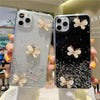 GLITTER Clear Cute Bling Phone Case iPhone 12/11 Pro Max, XR/XS Max,8 Plus Cover