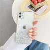 GLITTER Clear Cute Bling Phone Case iPhone 12/11 Pro Max, XR/XS Max,8 Plus Cover