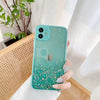 GLITTER Clear Cute Bling Phone Case iPhone 12/11 Pro Max, XR/XS Max,8 Plus Cover