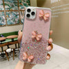 GLITTER Clear Cute Bling Phone Case iPhone 12/11 Pro Max, XR/XS Max,8 Plus Cover